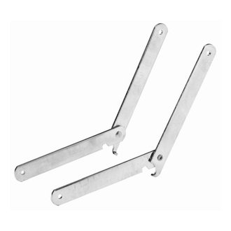 Klapphalter für Bänke und Tische