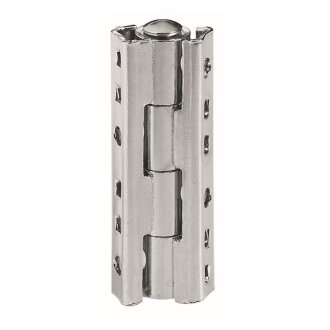 Hettich Anschraubband, 10 x 50 mm, vernickelt, 2 Stück