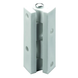 Hettich Anschraubband, 9 x 45 mm, Kunststoff, weiß, 2 Stück