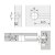 HETTICH Verbindungsbeschlag Rastex, 12/20mm