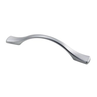 Hettich Möbelgriff, BA 96mm, 140 x 27 x 15 mm, Zinkdruckguss, Aluminium-Optik