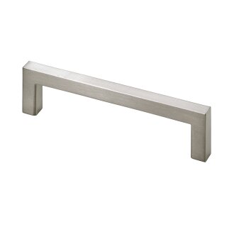 HETTICH Möbelgriff, BA96 mm, Zinkdruckguss, Edelstahl-Optik, 104 x 8 x 28 mm