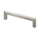 HETTICH Möbelgriff, Zinkdruckguss Edelstahl-Optik,...