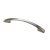 HETTICH Möbelgriff, Zinkdruckguss, Edelstahl-Optik, BA 96mm