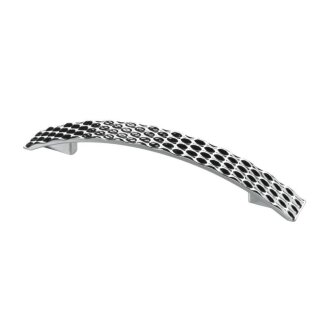 HETTICH Möbelgriff, BA128 mm, Zinkdruckguss, verchromt, 187 x 22 x 31 mm