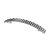 HETTICH Möbelgriff, BA128 mm, Zinkdruckguss, verchromt, 187 x 22 x 31 mm