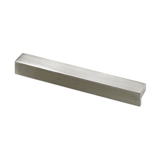HETTICH Möbelgriff, 112 x 13 x 15mm, BA 96mm, Aluminium, Edelstahl-Optik