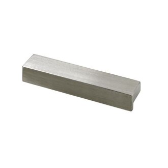 HETTICH Möbelgriff Aluminum Edelstahl-Optik BA 64mm
