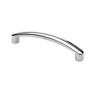HETTICH Möbelgriff, BA96mm, Zinkdruckguss, verchromt, 106,5 x 11 x 23,5mm
