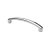 HETTICH Möbelgriff, Zinkdruckguss verchromt, BA 96mm