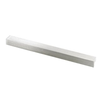Hettich Möbelgriff, 175 x 13 x 15 mm, BA 160mm Aluminium, Edelstahl-Optik