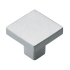 Knopf Zinkdruckguss Aluminium-Optik