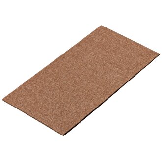 Hettich Filzzuschnitt, 120 x 240 mm, braun