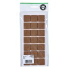 Filzgleiter-Set 30 x 30mm, braun