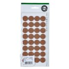 HETTICH Filzgleiter-Set, Ø 24mm, braun, 32 Stück