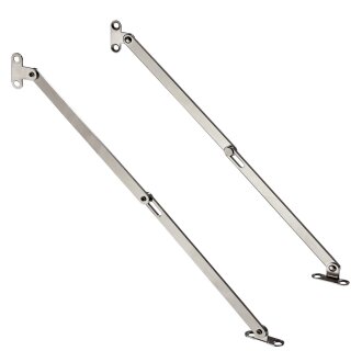 HETTICH Klappenhalter ohne Arretierung, 250 mm, Öffnungswinkel max. 90°, 1 Set