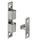 Kugelschnäpper 60 x 10,5mm Messing vernickelt 2 Stück