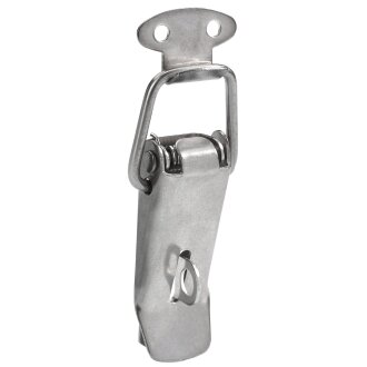 Hettich Kistenverschluss abschließbar, 58 mm, Edelstahl 202