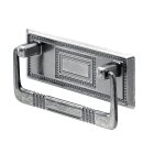 Möbelgriff, BA 64 mm, 89 x30/40 x18 mm, Messing...