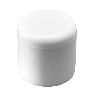 HETTICH Fußkappe, Ø 18mm, weiß, 4 Stück