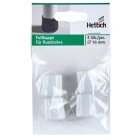 HETTICH Fußkappe, Ø 16mm, weiß, 4 Stück