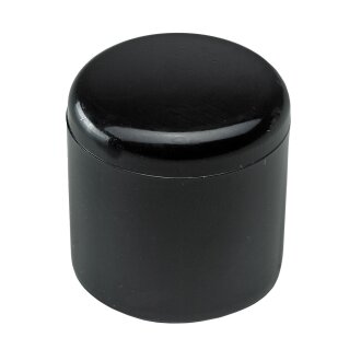 HETTICH Fußkappe, Ø 18mm, schwarz, 4 Stück