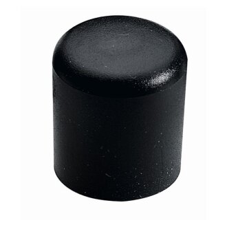 Fußkappe Ø16mm, schwarz, 4 Stück
