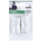 Fußkappe, Ø22mm, weiß, 4 Stück