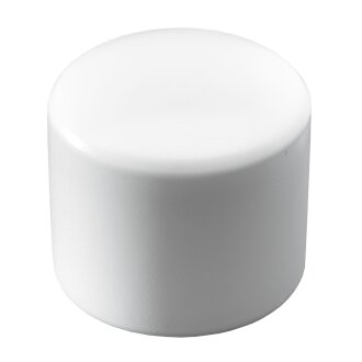 HETTICH Fußkappe, Ø 25mm, weiß, 4 Stück