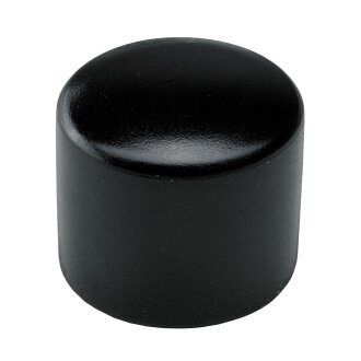 HETTICH Fußkappe, Ø 25mm, schwarz, 4 Stück