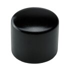 HETTICH Fußkappe, Ø 25mm, schwarz, 4 Stück