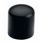 HETTICH Fußkappe, Ø25mm, schwarz, 4 Stück