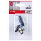 Hettich Türstopper zum Anschrauben, Ø 22/28 x 30 mm, Stahl vernickelt