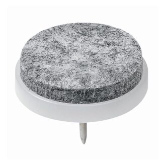 Hettich Filzgleiter zum Nageln, Ø 28 mm, 8 Stück