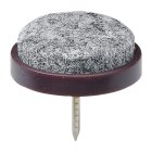 Nagel-Filzgleiter, Ø 24mm, braun