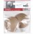 Wandpuffer zum Ankleben, Ø 60 x 13 mm, beige, 2 Stück