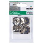 Metallgleiter zum Nageln, Ø 28mm, 8 Stück