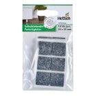 Hettich Parkettgleiter, 20 x 20 mm, selbstklebend, 18 Stück
