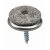 HETTICH Parkettgleiter zum Anschrauben, Ø 24 x 26 mm, grau, 16 Stück