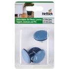 HETTICH Nagel-Multigleiter, Ø 30 x 23 mm, blau, 4 Stück