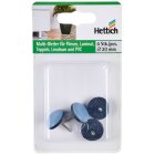 HETTICH Multigleiter zum Nageln, Ø 20 mm, 4 Stück