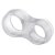 HETTICH Anschlagpuffer, 24 x 44 x 11,5 mm, Kunststoff, transparent, 4 Stück