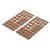 HETTICH Filzgleiterset, selbstklebend, rund/eckig, 30 Stk. 20 x 20 mm, 12 Stk. 25 x 25 mm, 30 Stk. Ø 20 mm, 12 Stk. Ø 25 mm, synthetischer Filz, braun
