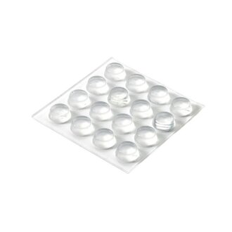 HETTICH Anschlagpuffer, selbstklebend Ø11 x 5mm, transparent