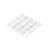 HETTICH Selbstklebende Anschlagpuffer, 10 x 10 x 2 mm, transparent 16 Stück