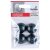 HETTICH Wandpuffer, selbstklebend, Ø 30 x 13 mm, Kunststoff, schwarz, 4 Stück