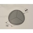 HETTICH Eckenpuffer, selbstklebend, Ø25mm, weiß, 4 Stück