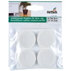 HETTICH Filzgleiter, Ø 35mm, selbstklebend, weiß, 8 Stück