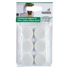 HETTICH Filzgleiter, selbstklebend, Ø 25mm, weiß, 18 Stück