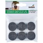HETTICH Filzgleiter selbstklebend Ø 28mm braun 18 Stück